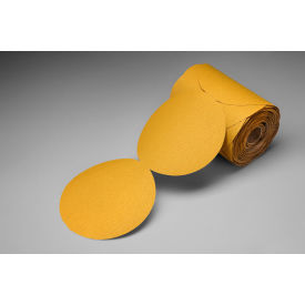 Stikit Gold Film Disc Roll 255L 5" X NH Aluminum Oxide P320 125 discs per roll