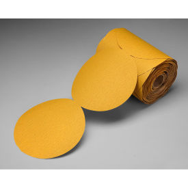 Stikit Gold Film Disc Roll 255L 5" X NH Aluminum Oxide P280 125 discs per roll