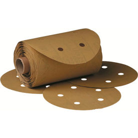 Stikit Gold Paper D/F Disc Roll 216U 5" X NH Aluminum Oxide P80 125 discs per roll
