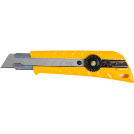L-1 Pistol Grip Ratchet-Lock Utility Knife - Yellow