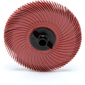 Radial Bristle Disc Thin Bristle 3" x 3/8" Ceramic 220 Grit