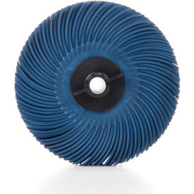 Radial Bristle Disc Thin Bristle 3" x 3/8" Ceramic 400 Grit