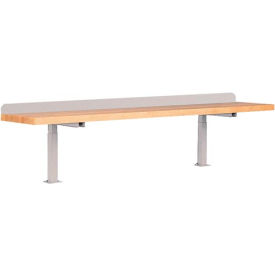 Adjustable Riser W/ Maple Square Edge, 60"W x 12"D, Gray