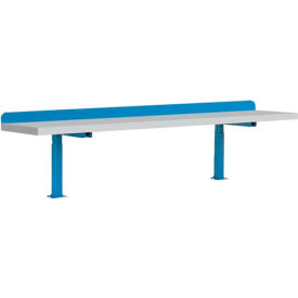 Adjustable Riser W/ Laminate Square Edge, 60"W x 12"D, Blue