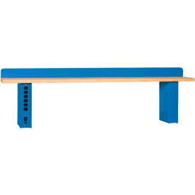 Adjustable Riser W/ Maple Square Edge, 60"W x 15"D, Blue