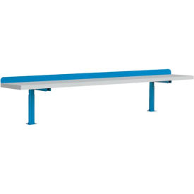 Adjustable Riser W/ Laminate Square Edge, 72"W x 12"D, Blue