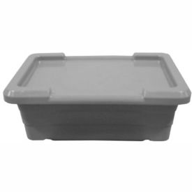 Plastic Tub For Lug Carts 25"L x 15-1/2"W x 8-3/4"H, Gray