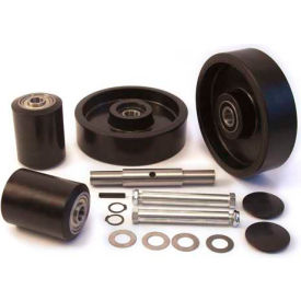 Complete Wheel Kit for Manual Pallet Jack - Fits Lift Rite Titan Series