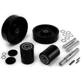 Complete Wheel Kit for Manual Pallet Jack - Fits Mighty Lift Model ML55-II & ML55L