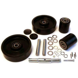 Complete Wheel Kit for Manual Pallet Jack - Fits Mobile Model ECO I-55