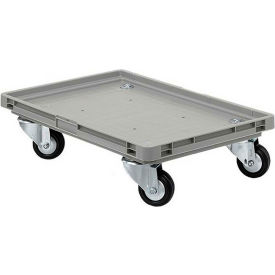 Mobile Base for Polypropylene Industrial Containers RO461 - 24"L x 15"W x 5"H - Gray