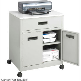 Enclosed Steel Machine Stand with Drawer