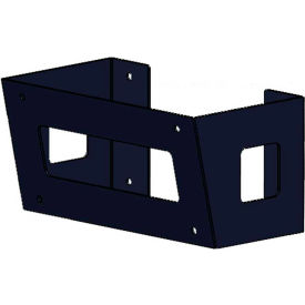Tilt Bracket for Indoor/Outdoor LCD Guardian TV Enclosures, Black