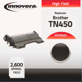 Remanufactured TN450 Laser Toner, 2600 Page-Yield, Black