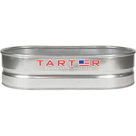 Galvanized Stock Tank 40 Gallon, 46-1/2 to 49-1/2"L x 22-1/2 to 25-1/2"W x 12"H