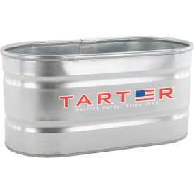 Galvanized Stock Tank 170 Gallon, 70-1/2" to 73-1/2"L x 22-1/2 to 25-1/2"W x 24"H