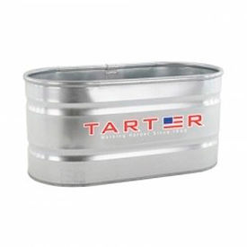 Galvanized Stock Tank 165 Gallon, 46-1/2 to 49-1/2"L x 46-1/2 to 49-1/2"W x 24"H