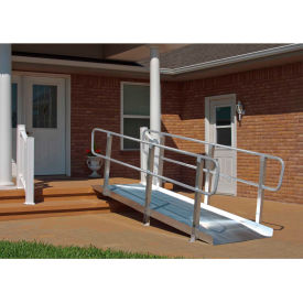 OnTrac Ramp with Handrails - 7'L x 36"W - 850 Lb. Capacity