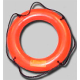 Life Ring w/o Tape, USCG Approved, Orange, 30"