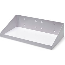 Steel Shelf, 12"W x 6"D, White Epoxy