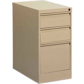 1900 Series Freestanding Box/Box/File Pedestal 15"W x 22-5/8"D x 27-5/8"H Desert Putty