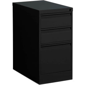 1900 Series Freestanding Box/Box/File Pedestal 15"W x 22-5/8"D x 27-5/8"H Black