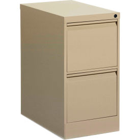 1900 Series Freestanding File/File Pedestal 15"W x 22-5/8"D x 27-5/8"H Desert Putty