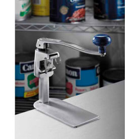 Manual Can Opener with 16" Adjustable Bar and Clamp Base