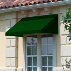 Window/Entry Awning 4' 4-1/2" W x 3'D x 2'H Forest Green