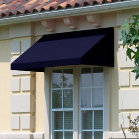 Window/Entry Awning, 8' 4-1/2"W x 2' 6"D x 1' 4"H, Navy