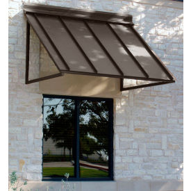 Metal Standing Seam Awning 4' 8"W x 3'D x 2'H