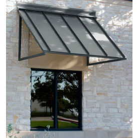 Metal Standing Seam Awning 4' 8"W x 3'D x 2'H