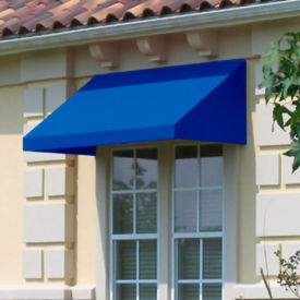 Window/Entry Awning 4' 4-1/2" W x 2'D x 2' 7"H Bright Blue