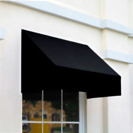 Window/Entry Awning 5' 4-1/2" W x 2'D x 2' 7"H Black