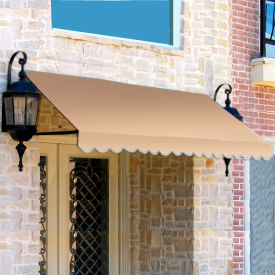 Window/Entry Awning 8' 4-1/2" W x 2'D x 2' 7"H Linen