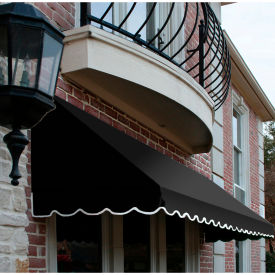 Window/Entry Awning 7' 4-1/2" W x 2'D x 2' 7"H Black