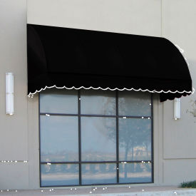 Window/Entry Awning 3' 4-1/2" W x 2'D x 2' 7"H Black