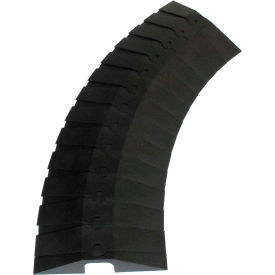 Ultra-Sidewinder®, Cable Protector, Large, 34" x 13 5/8" x 2 1/8", Black