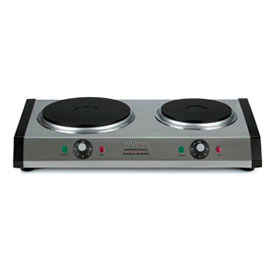 Hot Plate, Double Burner - Commercial 120V