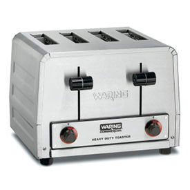 Toaster, Heavy Duty, Stainless Steel 4 Slice