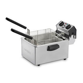 Deep Fryer, Countertop, Heavy Duty, 8-1/2 Lb. Capacity, 120V