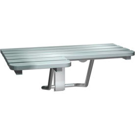Stainless Steel Folding Shower Seat - Right Hand Seat