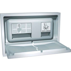 Recessed Stainless Steel Baby Changing Station