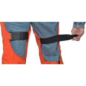 Replacement Velcro Thigh Closure For Chain Saw Chaps, 12"L, Black