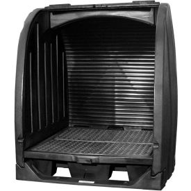 Black Diamond Spill Containment Shed with Drain - 4-Drum
