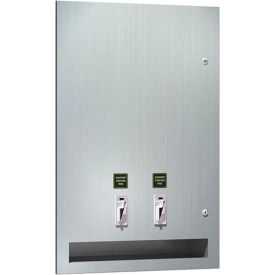 Surface Mounted Tampon and Napkin Dispenser