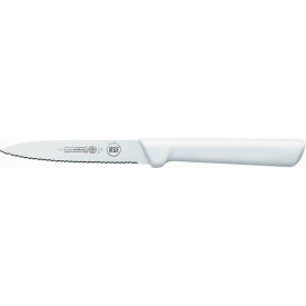 Spear Point Paring Knife, Serrated, 4"