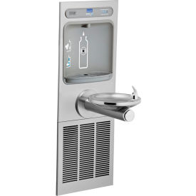 Elkay LZWS-LRPBM8K Filtered EZH2O Bottle Filling Station with Integral Refrigerated SwirlFlo Fountain