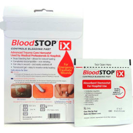 BS-IX20W Advanced Trauma Care Hemostatic Matrix 2" x 14", 1pc/per box