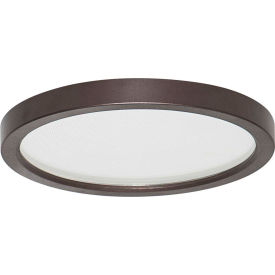 LED Slim Disk, 9W, 3000 CCT, 580 Lumens, 80 CRI, Bronze